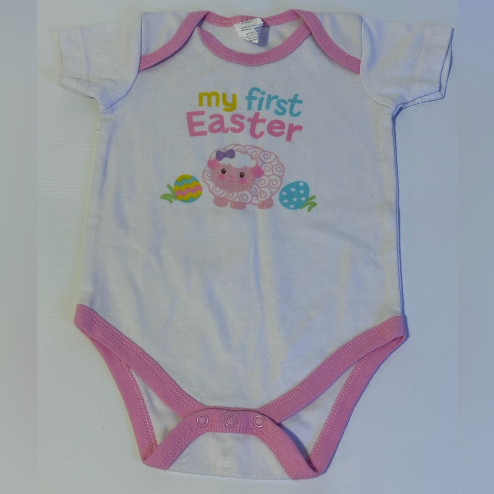 3-6 Month Easter Onesie